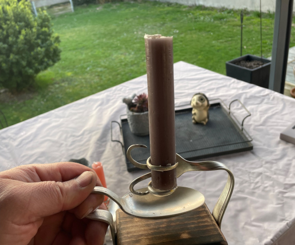 Bougeoirs au choix ou sur commande 